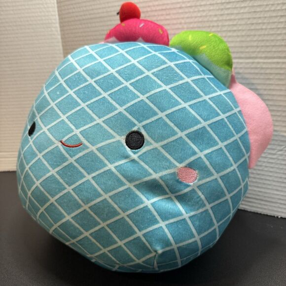 Squishmallow 12" Bertie Blue Ice Cream Taco Plush Stuffed Pillow Toy - Picture 2 of 11